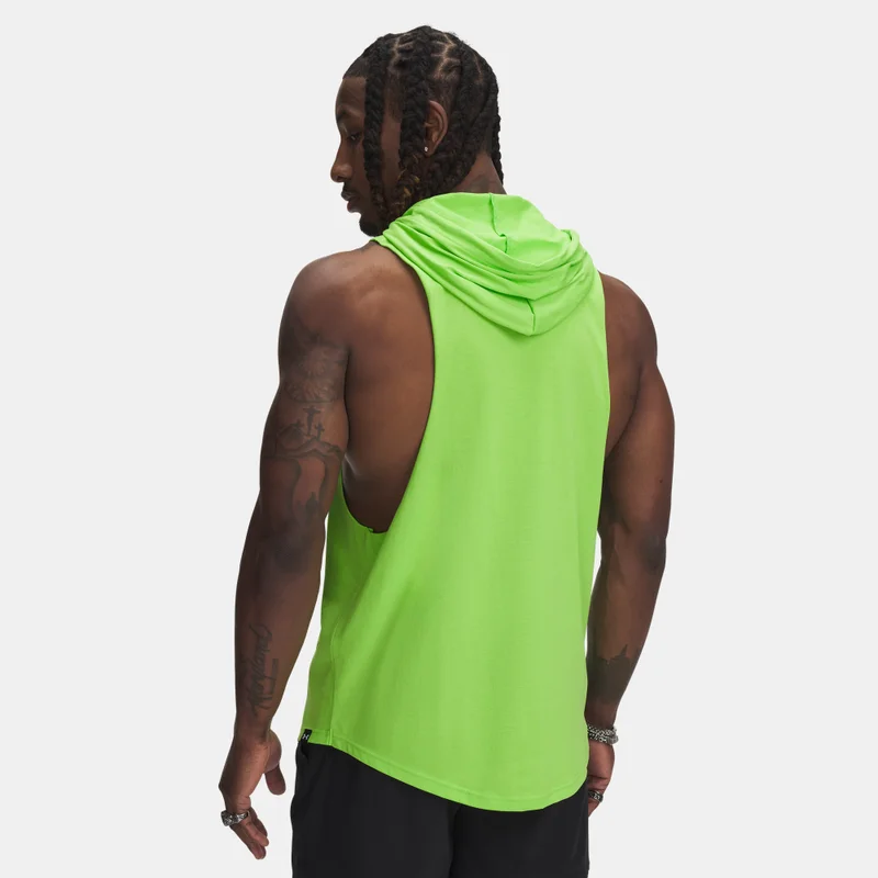 اندر ارمر هودي التمرين بروجكت روك واير بدون أكمام للرجال